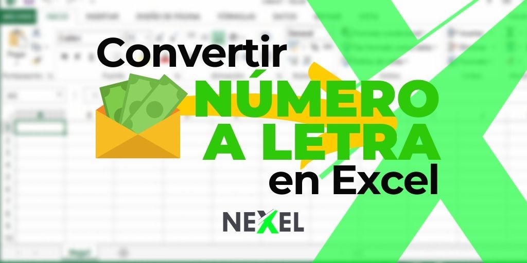 Convertir número a letra en Excel fácil