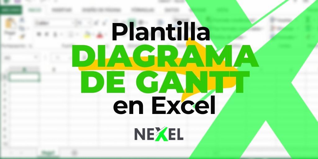 Diagrama de Gantt en Excel PLANTILLA
