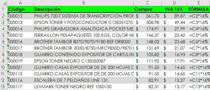 calcular iva 1