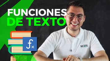 Funciones de texto en Excel - curso de excel online gratis