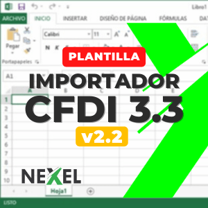 Importador Cfdi 3.3 a Excel v2.2 (hasta 5 clientes)