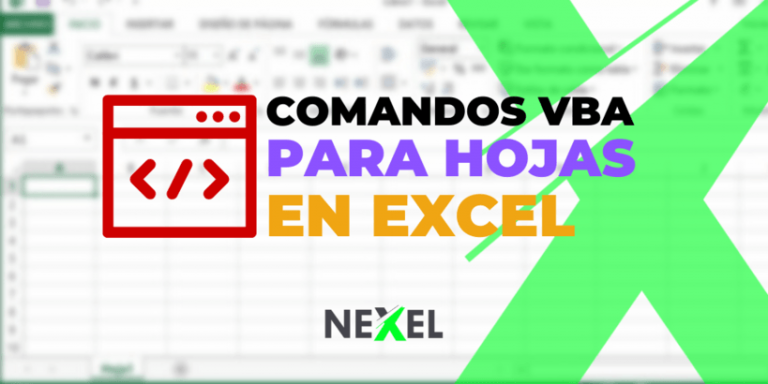 comandos vba para hojas en excel