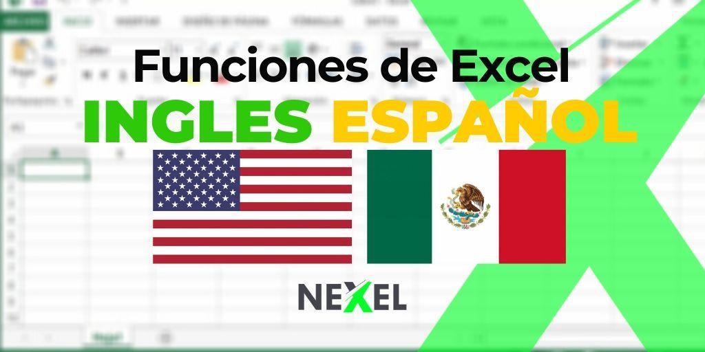 Formulas Y Funciones De Excel En Ingles 21